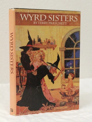 Wyrd Sisters by Terry Pratchett (1988, HCDJ, BCE) - Image 1 of 4