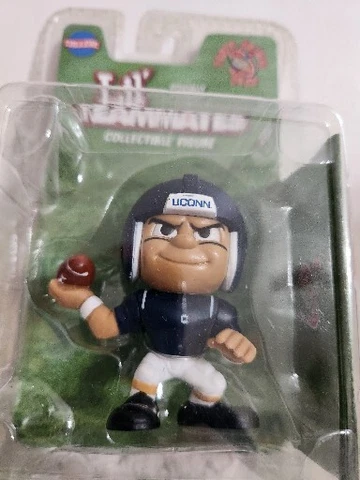 Lil Teammates Uconn Huskies QB Action Figure Collectible. Brand New Cover