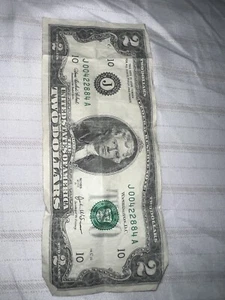 $2 Dollar Bill - Reserve Note 2003 RARE Series A Bank Note / US CURRENCY - Picture 1 of 2