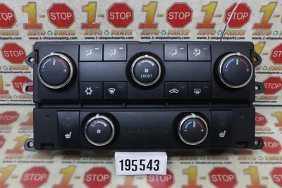 2009-2011 VOLKSWAGEN ROUTAN AC HEATER CLIMATE TEMPERATURE CONTROL 55111869AH OEM — 第 1/4 张图片