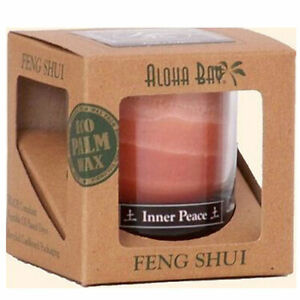 Feng Shui Candle Jar Earth Inner Peace 2.5 oz By Aloha Bay