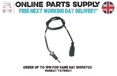 Sensore Temperatura Gas Scarico Per Skoda Fabia 2 Combi Rapid Spaceback Roomster Praktik - Immagine 1 di 4