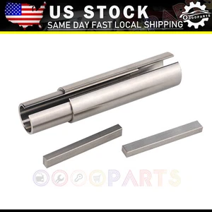 5/8" to 7/8" W/ Step Key Gas Engine Pulley Crank Shaft Sleeve Adapter Predator - Picture 1 of 6
