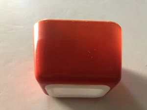 Vintage Red Pyrex Refrigerator Fridgie 501-B With No Lid - Picture 1 of 6