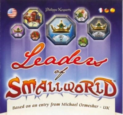 Leaders of Small World Mini Expansion for Smallworld Board Game NEW & SEALED - Image 1 of 4