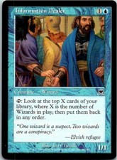 Information Dealer Magic The Gathering Onslaught Card Light Play X4