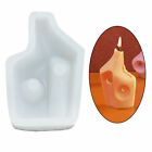 3D Vase Model Silicone Candle Mold Plaster Candle Making Soy Wax Mould DIY