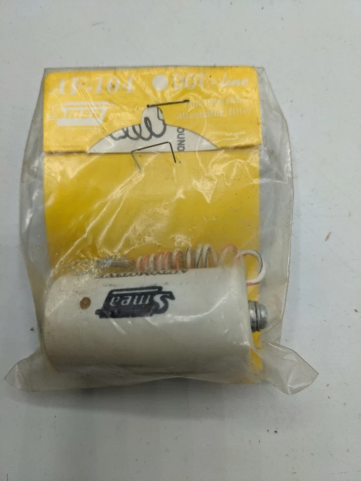 Kit supresor alternador filtro de ruido estéreo Smea de colección personalizado coche furgoneta años 70 Foto 1 de 4