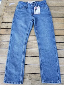 NEW Levis Boy's 8 Reg 24x25 Youth Kids 511 Slim Fit 5 Pocket Denim Jeans Pants - Picture 1 of 1