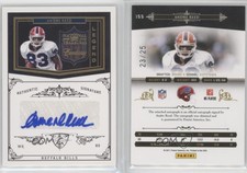 2010 Playoff National Treasures Century Gold Signatures /25 Andre Reed Auto HOF