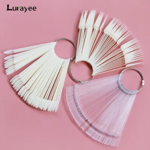 Nail Display Sticks Swatch Tips Gel Polish Practice Nail Art Tools UK - Picture 1 of 48