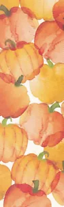 Herbstkürbisse Dekopapier, laminiertes Lesezeichen - Bild 1 von 1