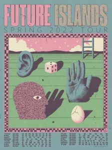 FUTURE ISLANDS CONCERT POSTER LIMITED EDITION SCREEN PRINT BY MAX LOFFLER - Bild 1 von 1