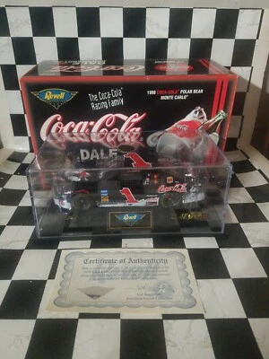 NIB 1998 #1 DALE EARNHARDT JR COCA-COLA POLAR BEAR REVELL COLLECTION CLUB 1/3330 - Image 1 of 4