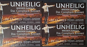 Unheilig - 4 x 1 Tickets - 29.12.2025 Oberhausen Comeback Konzert Wieder zurück - Bild 1 von 2