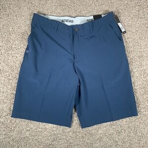 Adidas Shorts Mens 34 Navy Ultimate 365 Woven Golf Outdoors 10" Inseam NWT