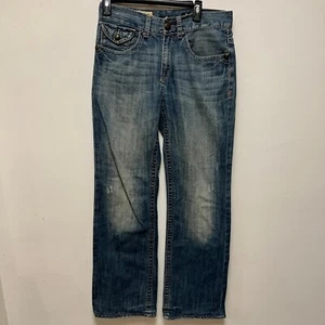 Vintage Marc Ecko Men's Jeans Pants Size 30 Authentic Hand Finishing Embroidered - Picture 1 of 9