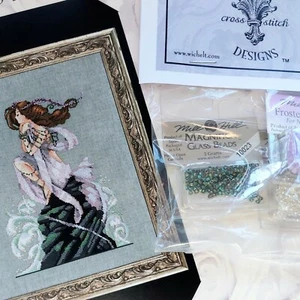 Mirabilia Andromeda Cross Stitch Chart and Embellishment Bead Pack MD149 - Picture 1 of 17