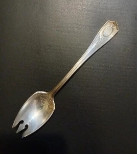 Community Silverplate Louis XVI Eisgabel um 1911 ohne Monogramm - Bild 1 von 11
