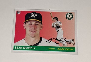 Atlanta Braves Sean Murphy 2020 Topps Archives 1955 Topps Border Rookie Card