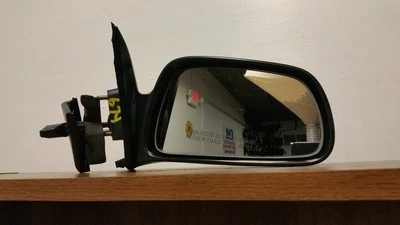 Espejo retrovisor lateral derecho/pasajero Mitsubishi Galant 2002 negro Foto 1 de 4