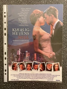 Playing by Heart Angelina Jolie, Dennis Quaid 1998 Norwegian Press Release - Picture 1 of 2