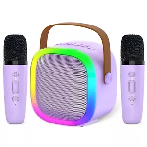 Karaoke Microphone Machine for Kids Adults, 4-12 Years Old Girls Christmas Bi... - Picture 1 of 5