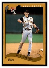 2002 Topps #509 JACK WILSON Pittsburgh Pirates ~E4CC