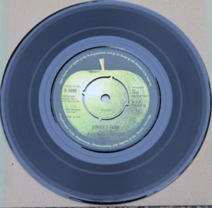 Paul McCartney & Wings - Junior's Farm - 7" Black Vinyl 45rpm - Apple - 1974 - Picture 1 of 2