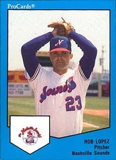1989 ProCards Minor League Team Sets #1295 Rob Lopez Near Mint