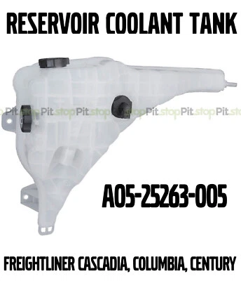 Freightliner Cascadia Columibia Century Truck Coolant Reservoir Tank A052526300 Foto 1 de 4