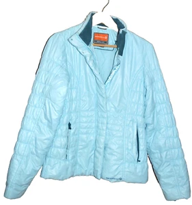 Merrell Turquoise Blue Opti-Warm Down Jacket - Medium M - Picture 1 of 5