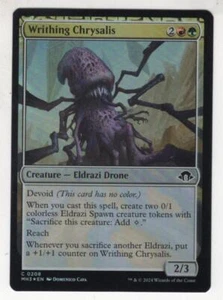 MTG Modern Horizons 3 Foil Common Card #208 Writhing Chrysalis - Picture 1 of 1
