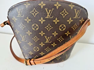 Borsa a tracolla originale Louis Vuitton Monogram Drouot Cross Body - Foto 1 di 11