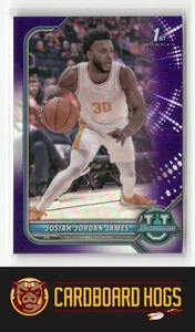 2021-22 Bowman U #68 Josiah-Jordan James Tennessee 1st Bowman Purple Ref 254/299 - Picture 1 of 2