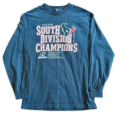 Houston Texans Long Sleeve T-Shirt- Medium - Image 1 of 4