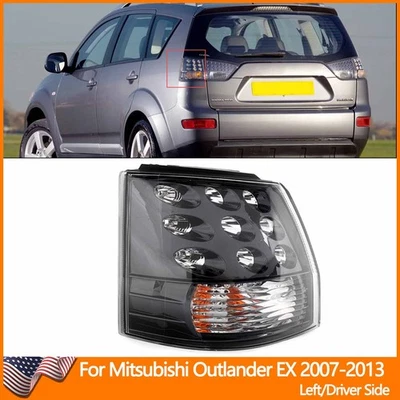 For 2007-2013 Mitsubishi Outlander EX LH Driver Side Brake Stop Light TailLamp Foto 1 de 4