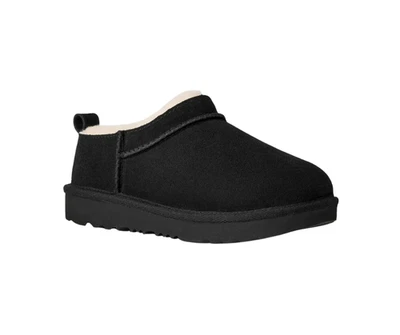Microbota clásica UGG Little Kid/Big Kid - gamuza negra, talla 4 [1174410K] Foto 1 de 4