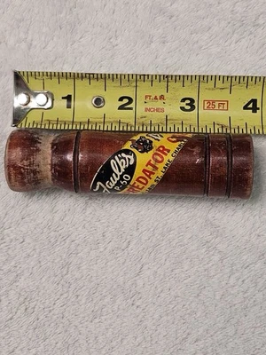 Vintage FAULKS P-60 Wood Duck Call Predator Call - Image 1 of 4