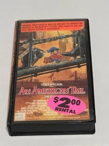 1987 An American Tail VHS MCA Home Video Rare Steven Spielberg Old rental - Picture 1 of 3