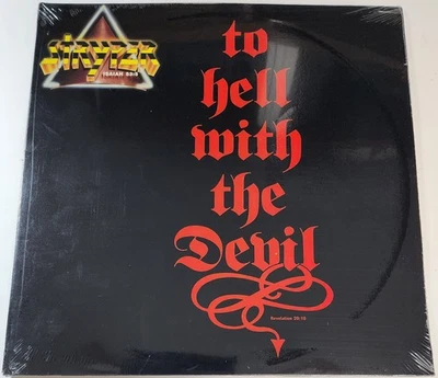 Stryper - To Hell With The Devil Sealed Vinyl LP Record 1986 Benson For Display - Image 1 of 2