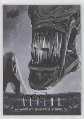 2018 Upper Deck Aliens Movie 1/1 Alex Mines #SKT Auto Sketch p1l - Image 1 of 3