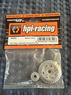 HPI A855 Nitro MT RS4 3 Differential Final Gear Set New Pack Hobby Car Part - Image 1 of 4
