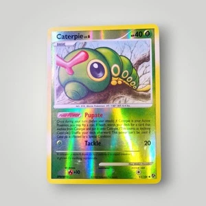 Caterpie LV.6 Great Encounters 63/106 Reverse Holo Pokemon Card Nintendo 2008 - Picture 1 of 1