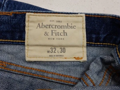 Abercrombie & Fitch Jeans, Classic Taper, Denim, Button Fly, Size 32x30 - Image 1 of 4