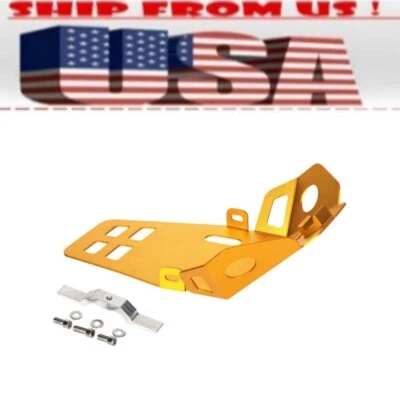 US GOLD Front Skid Plate Low Engine Mud Guard For HONDA 2005-2013 XR230 /MOTARD — 第 1/4 张图片