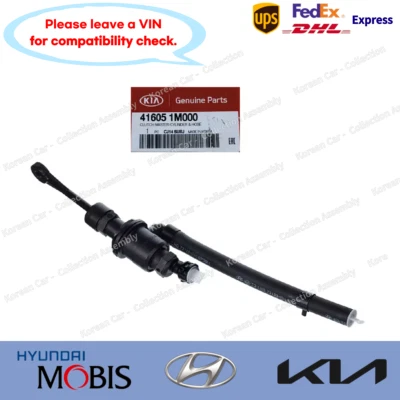 416051M000 Cilindro maestro embrague transeje manual genuino para Kia Forte 2010-20 Foto 1 de 2