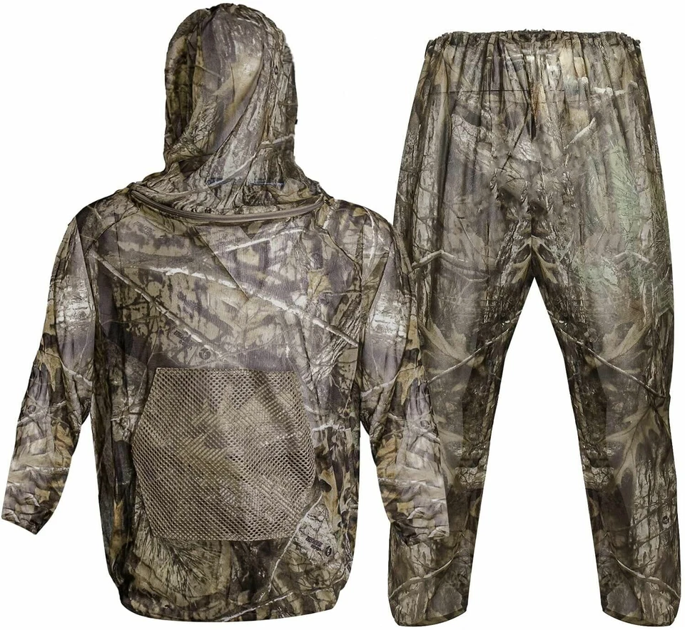 Mosquito Suit Mesh Anti Bug Jacket Clothing Net Yarn Mitts Pants Gloves Suits - Image 1 of 4