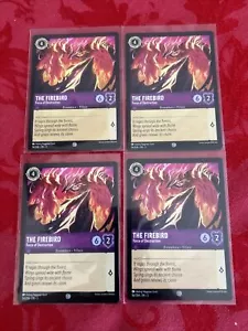 4x Disney Lorcana Inklands - El Pájaro de Fuego - Fuerza de Destrucción - 56/204 - x4 - Imagen 1 de 7