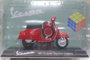 Moto clásica VESPA 90 Super Sprint • 1965 (Escala 1/18) Nueva, original, maisto - Imagen 1 de 7